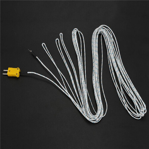 2X -50-250 Celsius K Type 10M Cable Temperature Sensor Thermocouple Probe 2