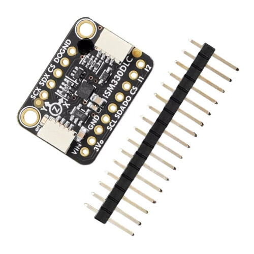 4502 ISM330DLC 6 DoF IMU Accelerometer Gyroscope Sensor Module with STEMMA QT Qwiic Interface 1
