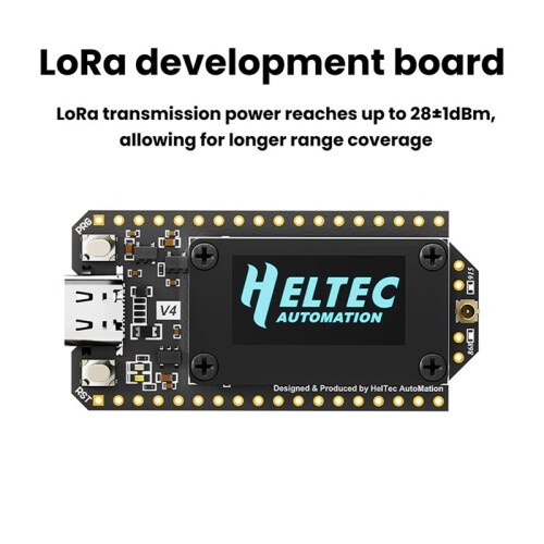 Meshtastic Heltec WIFI LoRa 32 V4 Meshcore ESP32-S3 SX1262 Dev-Board Kit Behuizing met Antenne Zonne- Mesh Module A 2