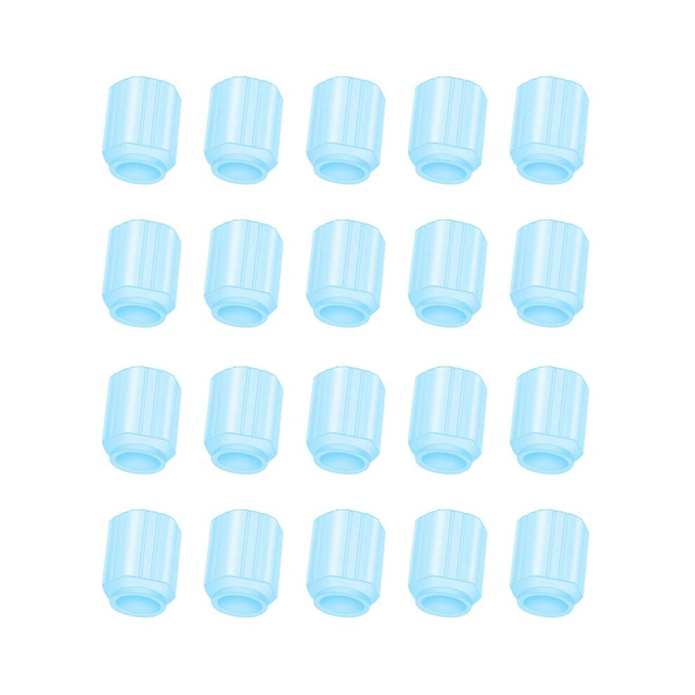 20Pcs Glow Valve Cap Fluorescent Glow Automobile Motorcycle Bicycle Wheel Tire Hub Luminous Cap Decoration Light 6031563812339