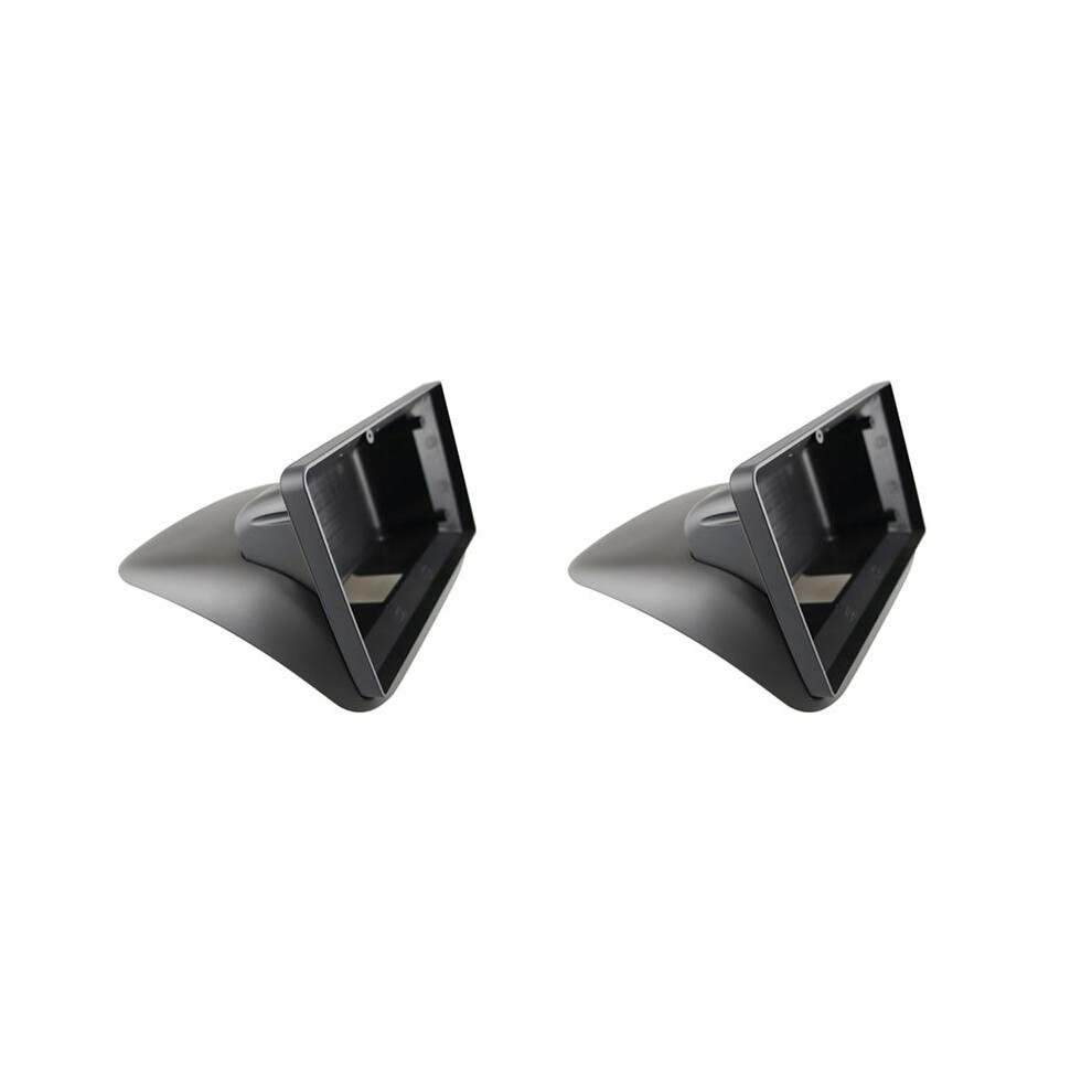 2Pcs 9 Inch Fascia Radio Panel For 1995-1999 (Right Wheel) Dash Kit Install Facia Console Bezel Adapter 6032765499830