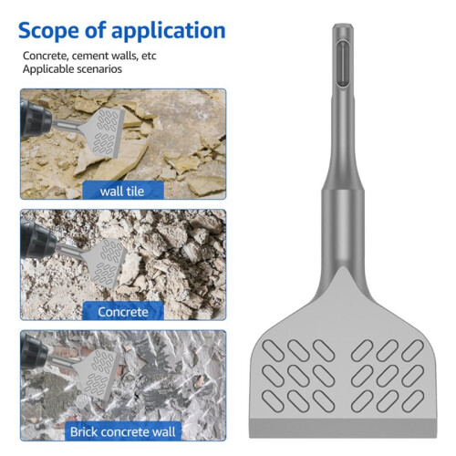 SDS  Hammer Drill Tile Chisel - Carbide Alloy for Efficient Tile Removal 2