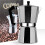 Aluminum Moka Pot, Espresso Machine, Home Coffee Maker, Small Octagonal Coffee Maker for Office Use. B 6
