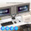 KVM  2 Monitors 2 Computers, -Compatible KVM, USB 3.0  for 2 PC Share 2 Screens, Support Extended Mode 4