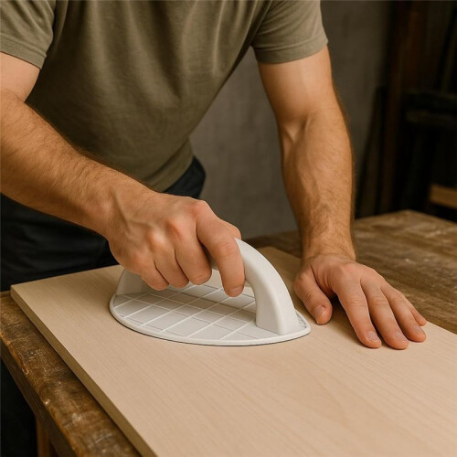 Multi-Functional Half-Round Corner Sandpaper Tool,Self-Adhesive Hand-Held Micro-Detail Sandpaper Kit,for Wood Corners 2