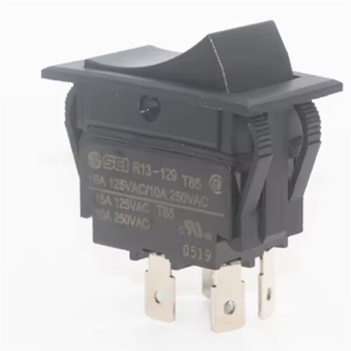 Interruptor Basculante SCI R13-129F para Coche/Yate, de 4 Pines, Encendido/Apagado, para .