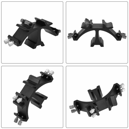 2X Dovetail Mounting Bracket Base Finder Scope Base for Binoculars Telescope Finder 1