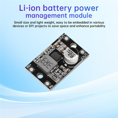 Automatische - Buck-Boost-Convertermodule 3-20V Naar 5V Step-/Down Lithiumbatterijvoedingmodule 1