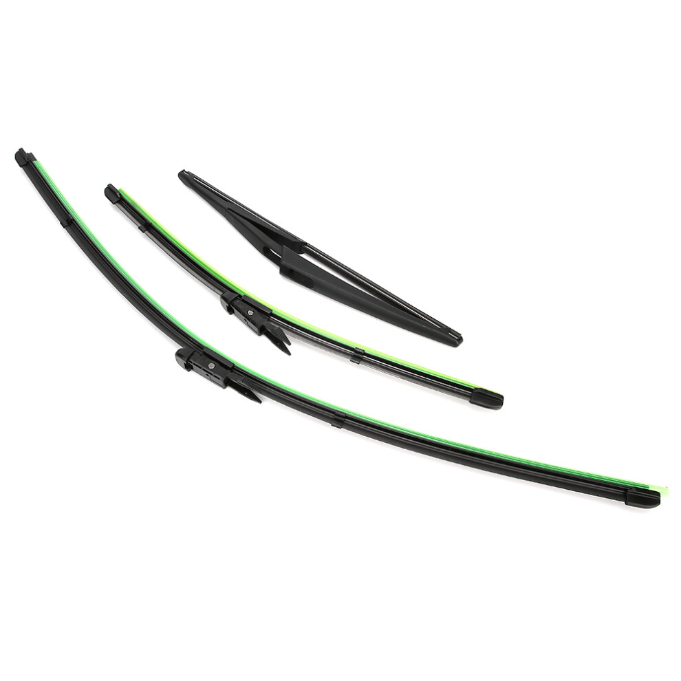 3Pcs Windshield Wiper Blades Set For Fiat Grande Punto 199 Hatch 16In/12In 6921392242349