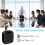 2X New 2 in 1 Handheld UHF Wireless Microphone Professional -Wear Mic Volume Amplifier for Speech Teaching 6