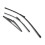 Front 24in 16in Rear 12in Windscreen Wipers 6