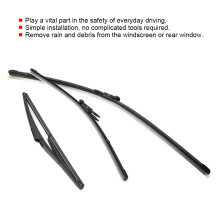 24in 16in Front 12in Rear Wiper Blades