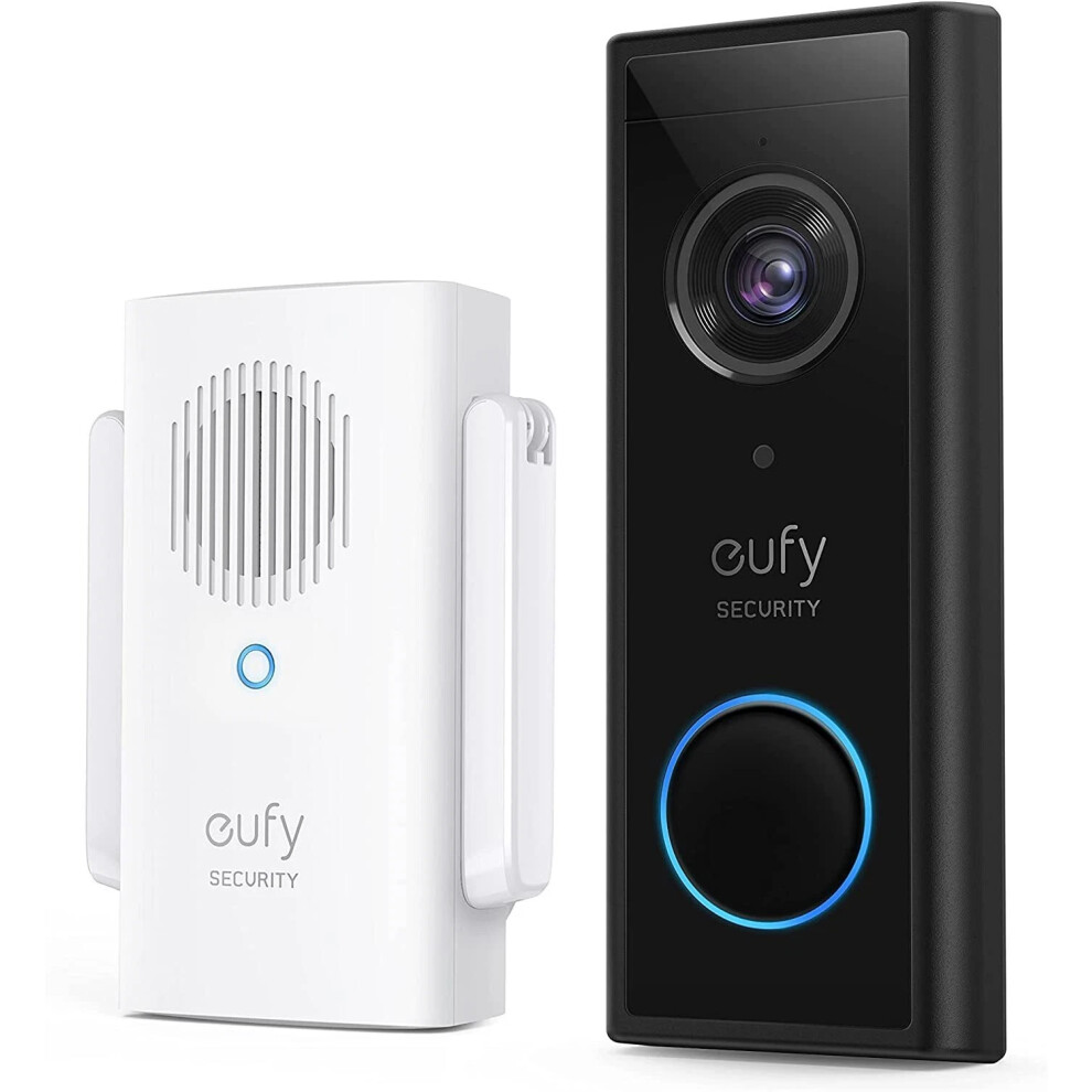 Eufy 2K Wireless Video Doorbell, Chime 16Gb No Fee 40866963