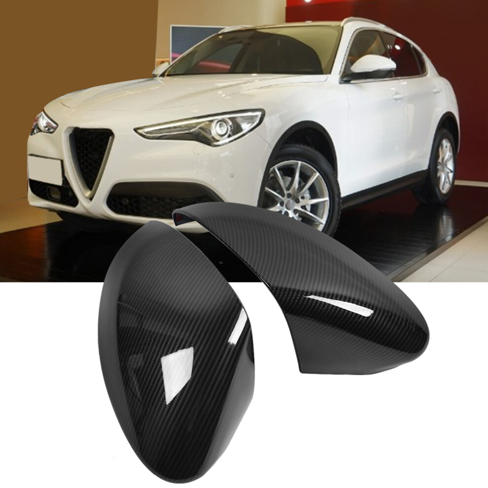 Abs Carbon Look Mirror Cover Stelvio 7055741616549
