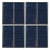 4Pcs Solar Panel Kit 0.8W 5V for DIY Home & Garden Projects 2