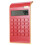 Ultra Thin 10-Digit Solar Calculator with LCD Display – Red 16