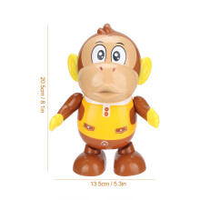 Electric Cartoon Monkey Toy with Lights Music 22x17x13cm Kids Entertainment