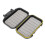 Black Waterproof Double Layer Fly Lure Box 14.5x9x4cm 1