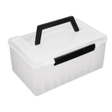 PVC Fishing Tackle Box with Removable Dividers 27x18x12.5cm