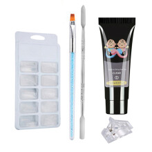Quick Building Gel Nail Extension Set 15ml with Molds & Tools
