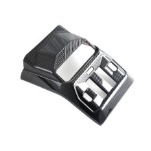 For X3 G45 2025 Carbon Fiber Car Rear Air Outlet Panel Anti Kick Cover Trim Decoration Accessories