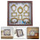 1Set Light Brown Museum Silhouette Shadow Box Frame DIY Photo Display 5