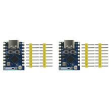 2X ESP32-C3 PRO -Utvecklingskort Ombord ESP32-C3FH4-Chipmodul WiFi -Utvecklingskort Osoldat