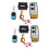2X 12V 12Volt 50Ft Winch Wireless Remote Control Set for Truck  ATV Warn Ramsey 1