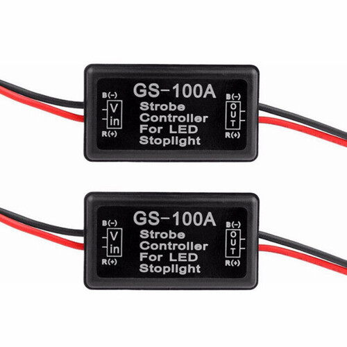 2X Car Gs-100A Led Brake Light Flash Controller