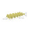 30Pcs Pulp Fiber Egg Flats Yellow Stackable Carton Egg Storage Tray 2