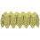 30Pcs Pulp Fiber Egg Flats Yellow Stackable Carton Egg Storage Tray 5