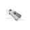 Levier Changement Aluminium Alliage Argenté Robuste 2