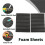 2PCS Customizable EPE Foam Sheets for Toolbox Organization, Shock-Absorbing Protection 400x300x25mm 4