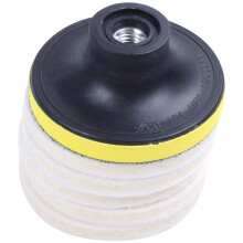 24PC 3Inch 75mm Polishing Pad Windscreen Scratch Repair Glass Polishing Kit