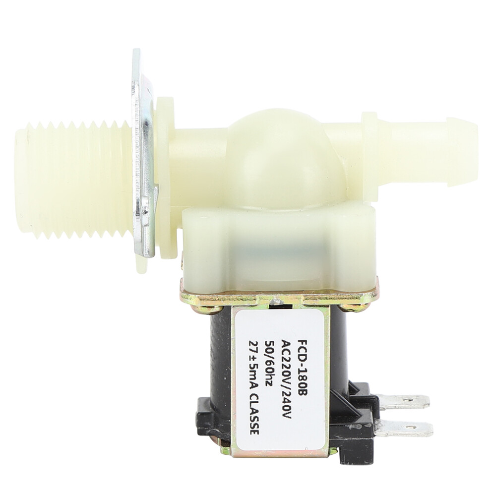 1/2In Electric Guide Solenoid Valve 220V Water Pressure 0.02-0.8Mpa 5071392542862