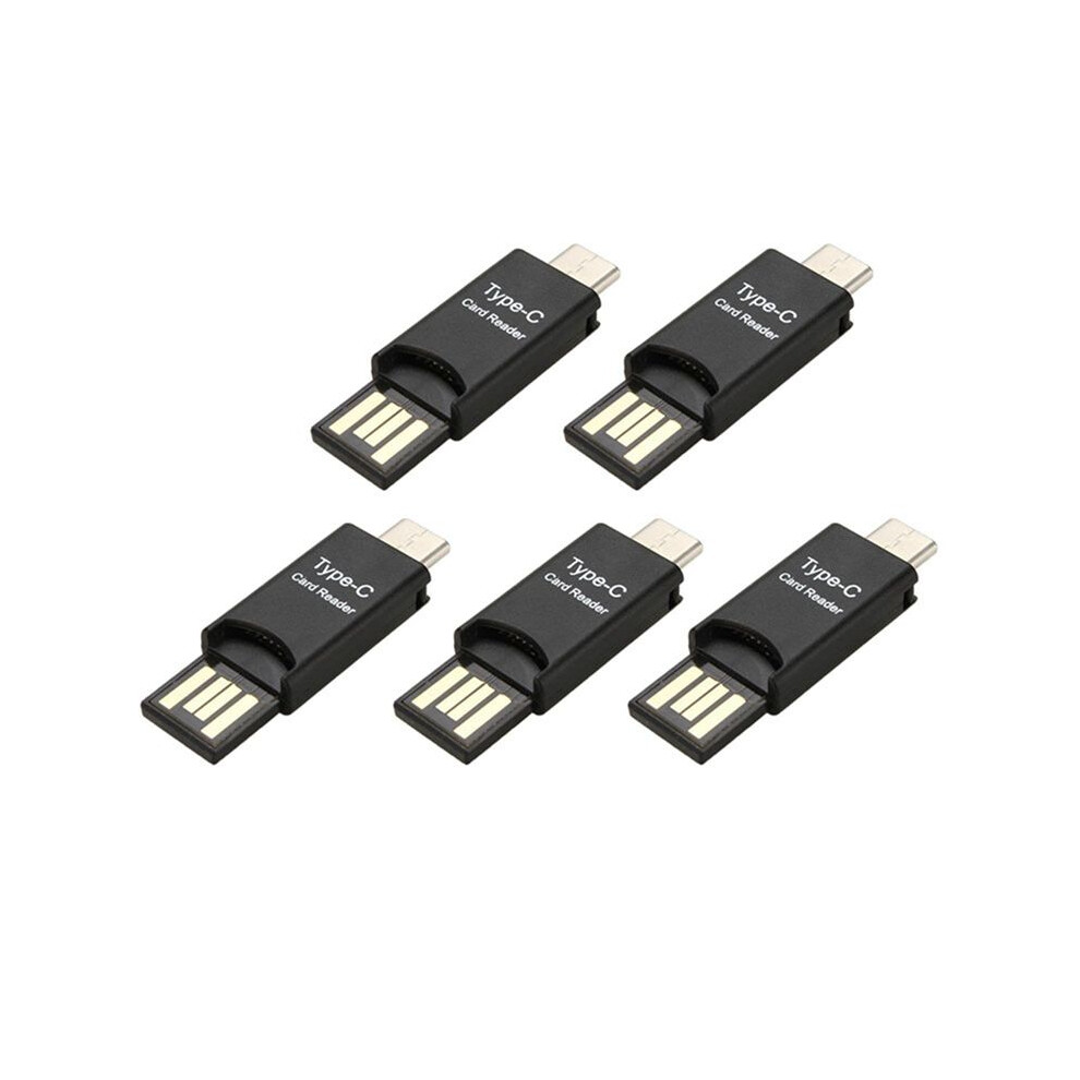 5X Usb 3.1 Type C Usb-C To Micro- Tf Card Reader Adapter For Pc Cellphone 6031862433853