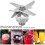 2X Blender Blade Replacement, 6-Blade Juicer Replacement Blade, Blender Replacement Parts for  Biolomix Blender 3