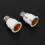 18-Pack E12 to E14 White Bulb Converter LED Light Holder Lamp Adapter Socket Changer High Quality 4
