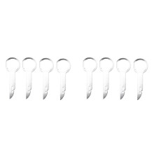 Ensemble D'Outils A Main 8pcs Outil de Demontage de Radio Stereo de Voiture 4 Cles pour  pour  pour Accessoires de Voiture