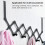 6 Hook Stainless Steel Door Hanging Rack 2