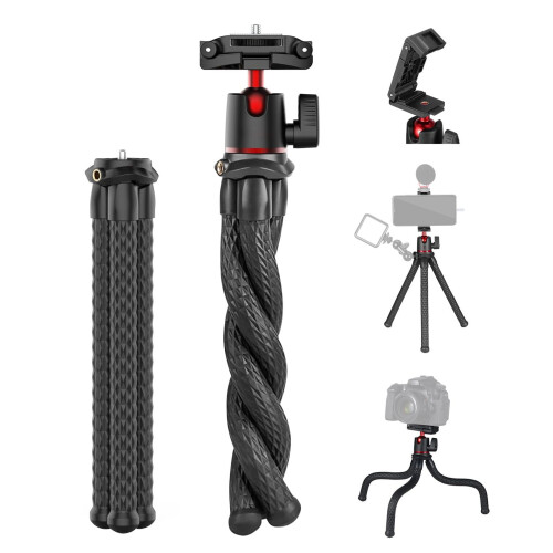MT-11 Flexible Octopus Tripod Stand 2kg/4.4lbs Load Capacity