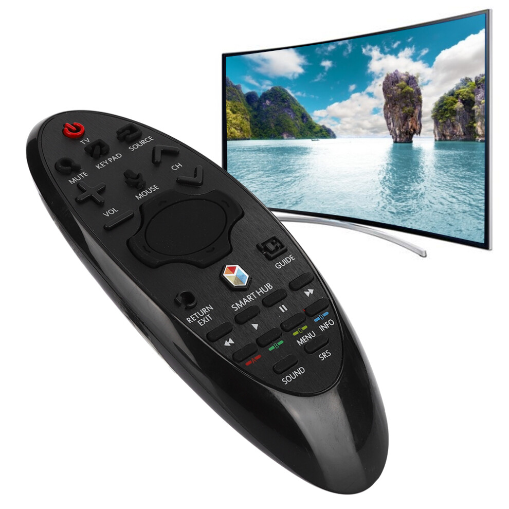 Wireless Remote Control For Samsung Sr-7557 Hub Smart Tv Replacement Black 9431392543829