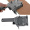 Woodworking Hole Punch Locator, 4-45mm Adjustable Drilling Guide Gray 4