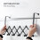 6 Hook Stainless Steel Door Hanging Rack 11