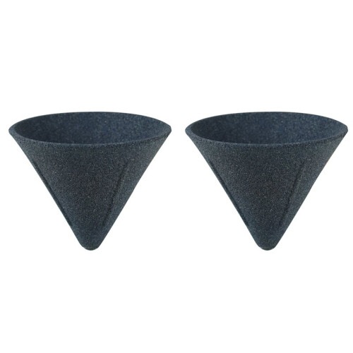 2X Microporous Ceramic Coffee Filter,Coffee Drip Cup, No Need for Filter Paper, Reusable Suitable for Tea and Coffee