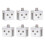 Standing Fold face Mounting Gear For Sun No equipment-6PCS 1