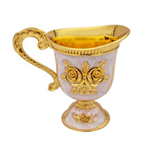 Whiskyglas von stabiler Qualität mit aufwendigen-Weiß 1