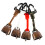 Outdoor Bear Bells Loud Cast Iron Cowbell with Hand-Triangle 1