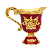 Premium Antique Style Decorative Chalices With Ergonomic-Red 1