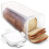 2X Bread Preservation Box - Sealed Bread and Toast Storage Container for Kitchen, Practical Bread Keeper B 2